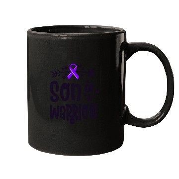 Discover Son Of A Warrior Hodgkins Lymphoma Cancer Mugs