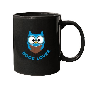 Discover BOOK LOVER - owl Mugs