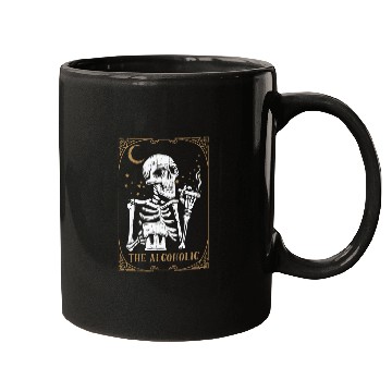 Discover Tarot Card Occult Club Gothic Vice Drinker Alcohol Mugs