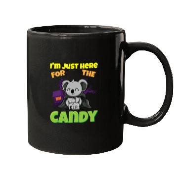 Discover I'm Just Here For The Candy Scary Halloween Beast Mugs