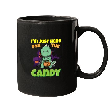 Discover I'm Just Here For The Candy Scary Halloween Beast Mugs