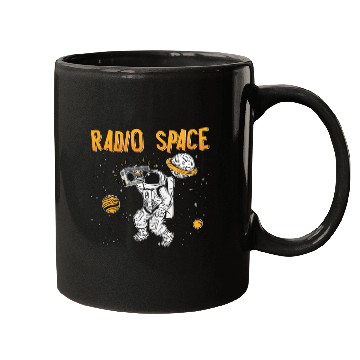 Discover Music Lover Astronomy Radio Space Stars Universe Mugs