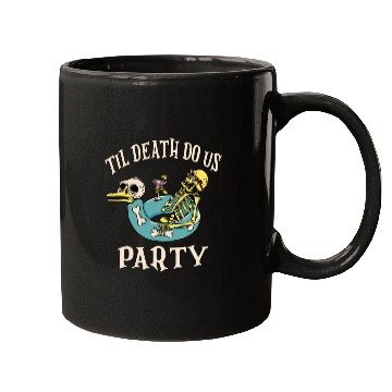 Discover Til Death Do Us Party Bridal Bachelorette Matching Mugs