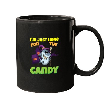 Discover I'm Just Here For The Candy Scary Halloween Beast Mugs
