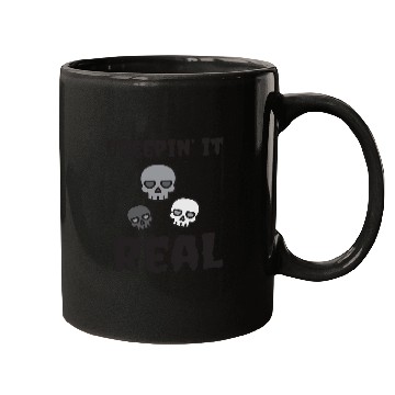 Discover Creepin it Real Skulls Mugs for boys