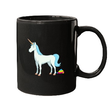 Discover Unicorn Poop Design Mugs