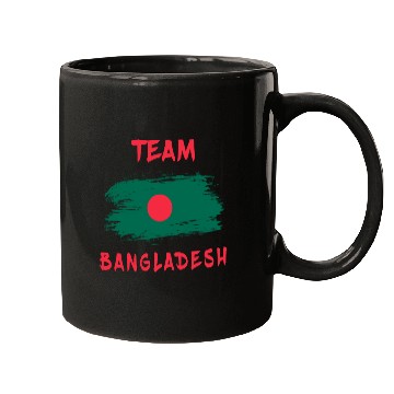 Discover Team Bangladesh flags design Mugs