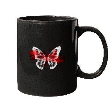 Discover red cloud butterfly back to school ,hallowen Mugs