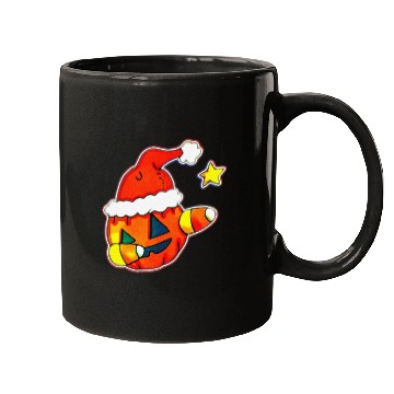 Discover Jack O Lantern Dabbing Christmas Mugs