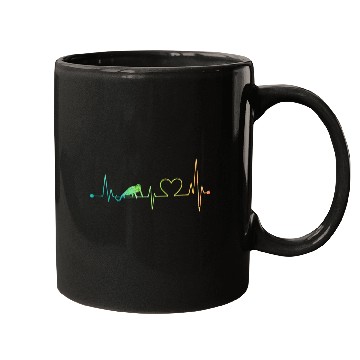 Discover Chameleon Heartbeat Mugs