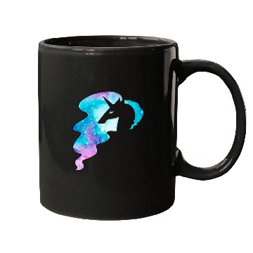 Discover Elegant Galaxy Unicorn Mugs