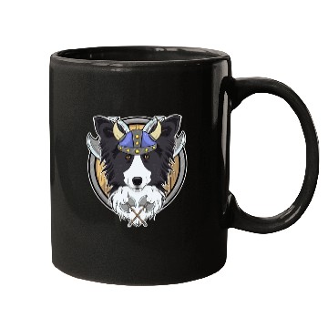 Discover Border Collie I Valhalla I Viking Mugs