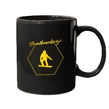Discover snowboarding Mugs