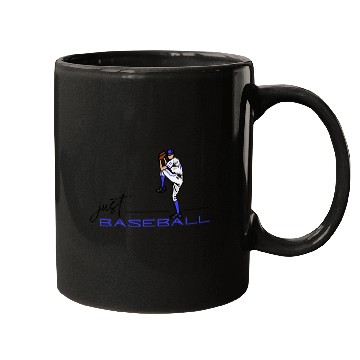 Discover Just Baseball (Pitcher) Mugs