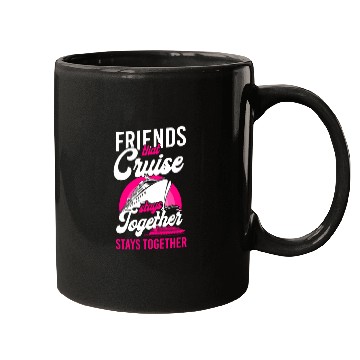 Discover Cruise Ship Vacation Friends Mugs
