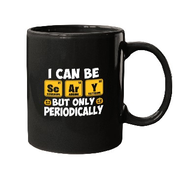 Discover I Can Be Scary But Only Periodically Halloween Mugs