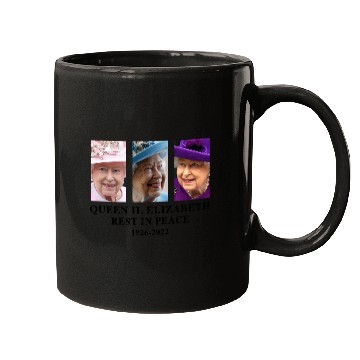 Discover Queen II Elizabeth Mugs