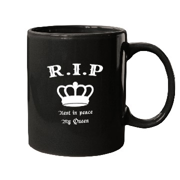 Discover rest in peace queen elizabeth Mugs