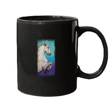 Discover White Unicorn Design Mugs