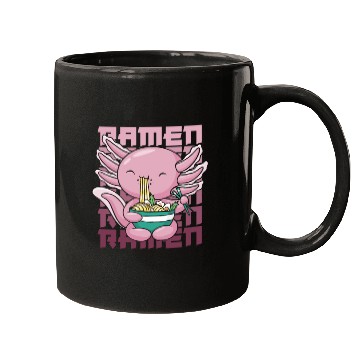 Discover Axolotl Ramen Funny Ramen Lover Gift Mugs