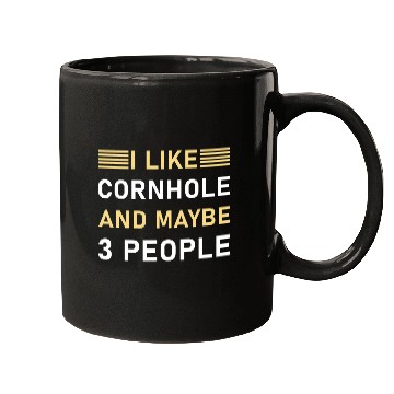 Discover I like cornhole and maybe 3 people - Bean Bag Toss Mugs