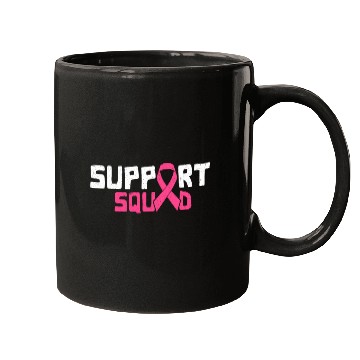 Discover Support Squad - Beat Breast Cancer Mugs