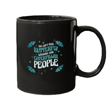 Discover Celestial Art Butterfly Talking Mystical Insect Mugs