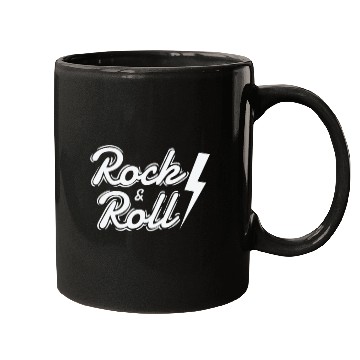 Discover Rock & Roll Music Style Genre Guitar Rock Band Mugs