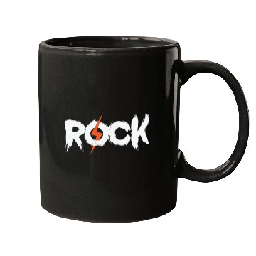 Discover Rock Music Style Genre Guitar Rock Band Mugs