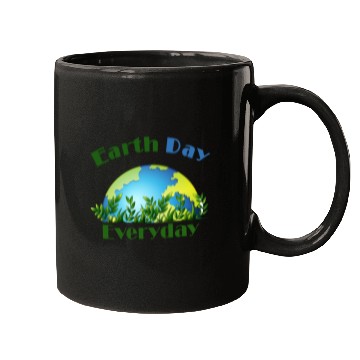 Discover Earth Day Everyday Planet Earth Mugs