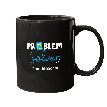 Discover Problem Solver Math Teacher Mugs