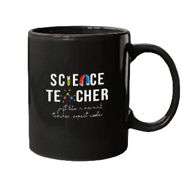 Discover Science Teacher Just Like Normal Teacher Science Mugs