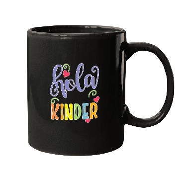 Discover Hola Kinder Spanish Teacher Equipo Mugs