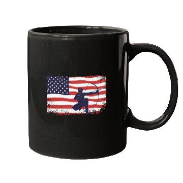 Discover American flag Arrowtag Mugs