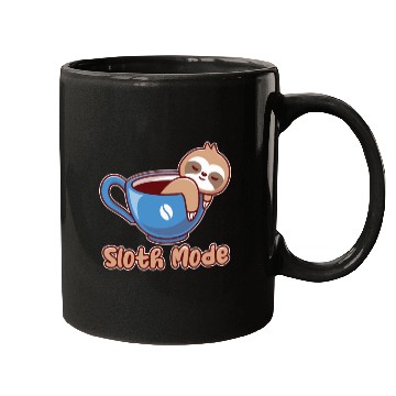 Discover Funny cute lazy sloth coffee design for cool sloth Mugs
