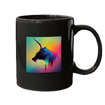 Discover Colorful Unicorn Cow Mugs
