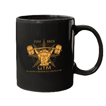 Discover Graphic pen Sun Bros Gym Mugs