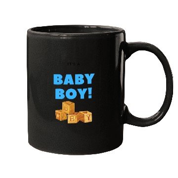 Discover It's A Boy Mugs