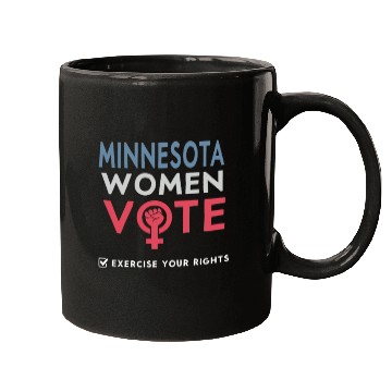 Discover Minnesota Women Vote Voter 2022 Election Feminist Mugs