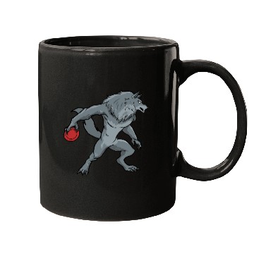 Discover Disc Golf Werewolf Mugs
