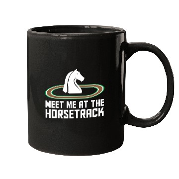 Discover Horse Racing Mugs