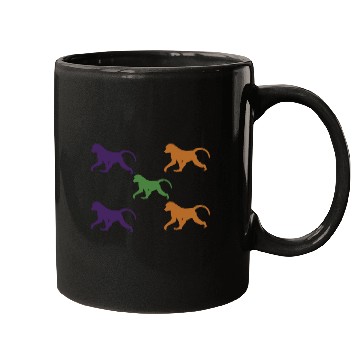 Discover 5 Baboons Monkey Mugs