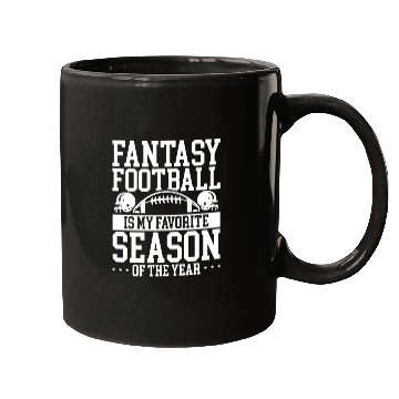 Discover Fantasy Football is my Favorite Season Player Mugs