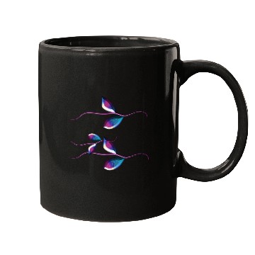 Discover leaves nature stem icon purple Mugs