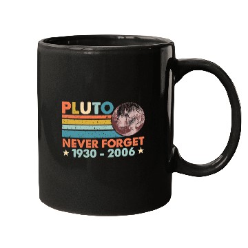 Discover Pluto Never Forget Astronomy Space Science Nerd Mugs