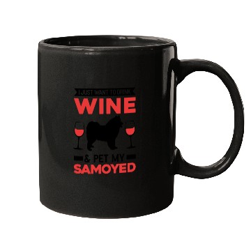 Discover Samoyed And Wine Mugs