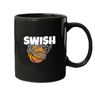 Discover Basketball Swish Matching Photo Mugs