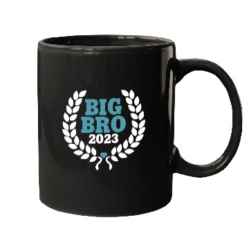 Discover Big Bro 2023 - Big Brother Baby Birth Boy Gift Mugs