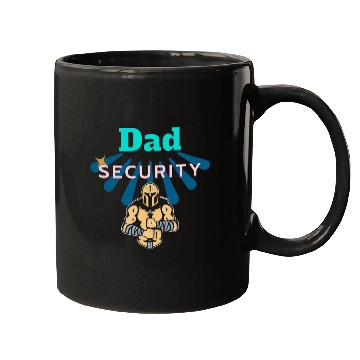 Discover Dad Security Mugs