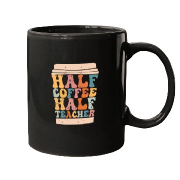 Discover Teachers First Day Of School Half Coffee Half Mugs